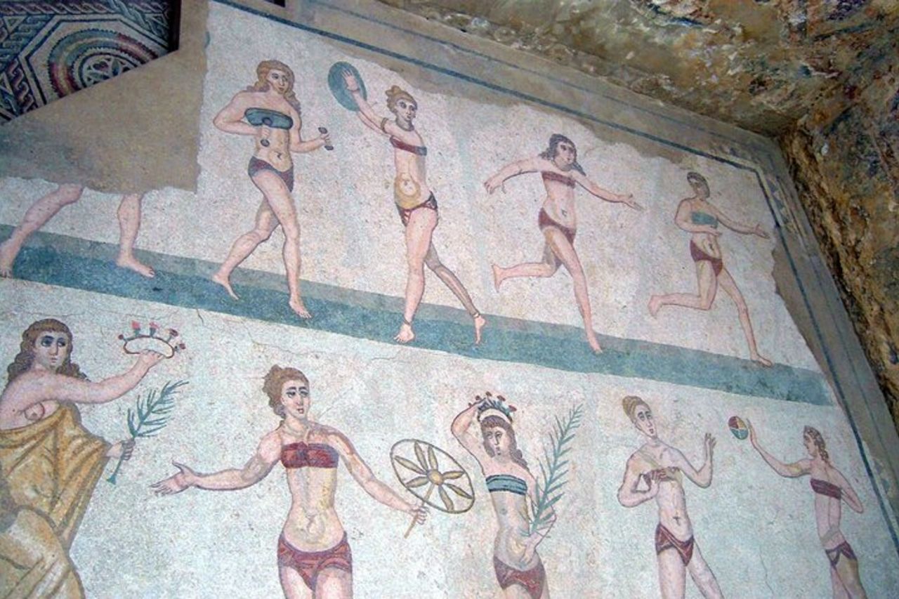Villa romana del Casale (Piazza Armerina) : Tour dei mosaici siciliani — 4
