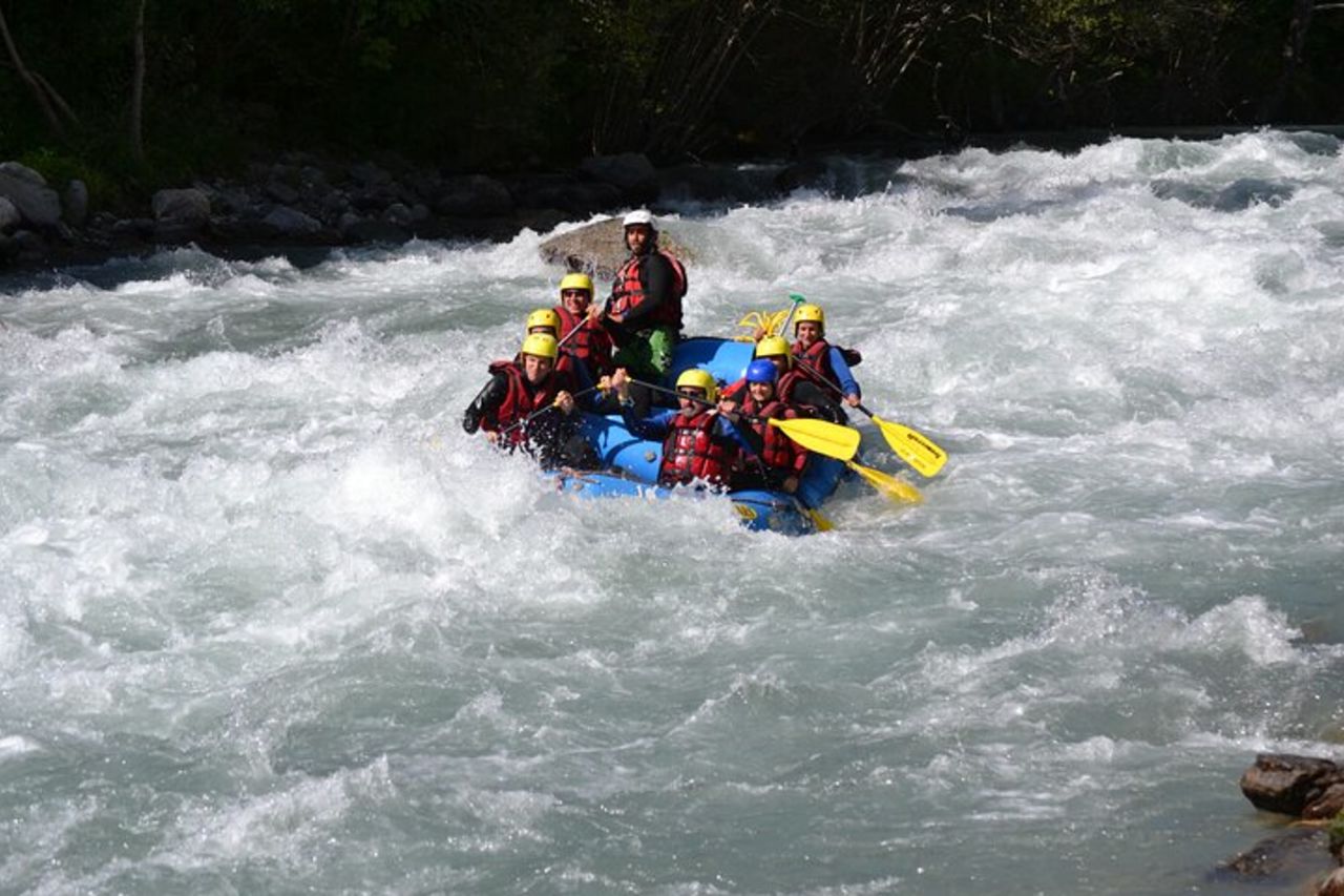 Rafting ai piedi del Monte Bianco a Chamonix — 8