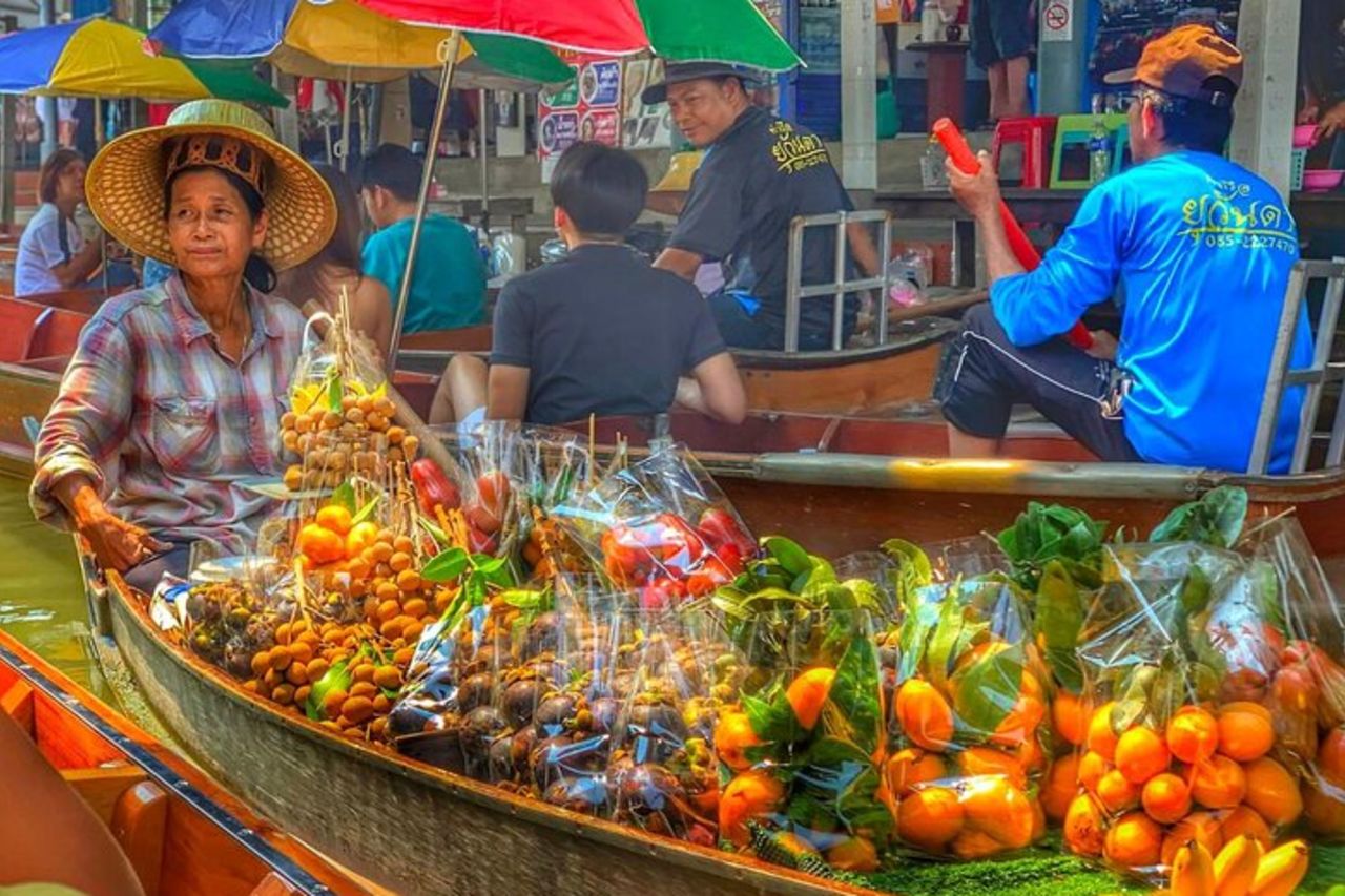 Bangkok: Mercato galleggiante e mercato ferroviario con giro in barca. — 8