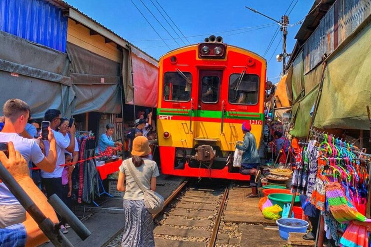 Bangkok: Mercato galleggiante e mercato ferroviario con giro in barca. — 3