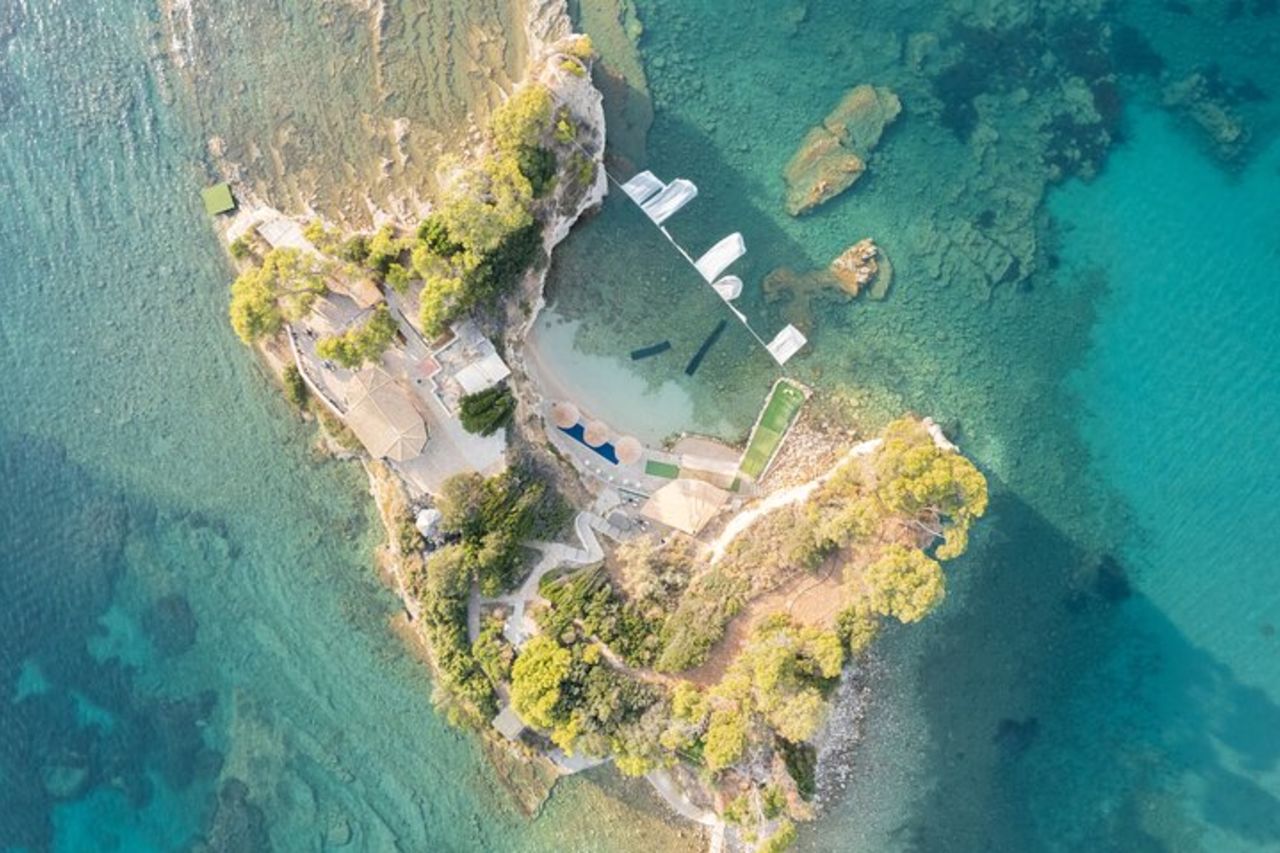 Zante: tour in barca con tartarughe con fondo di vetro alle grotte e alle isole di Keri — 4