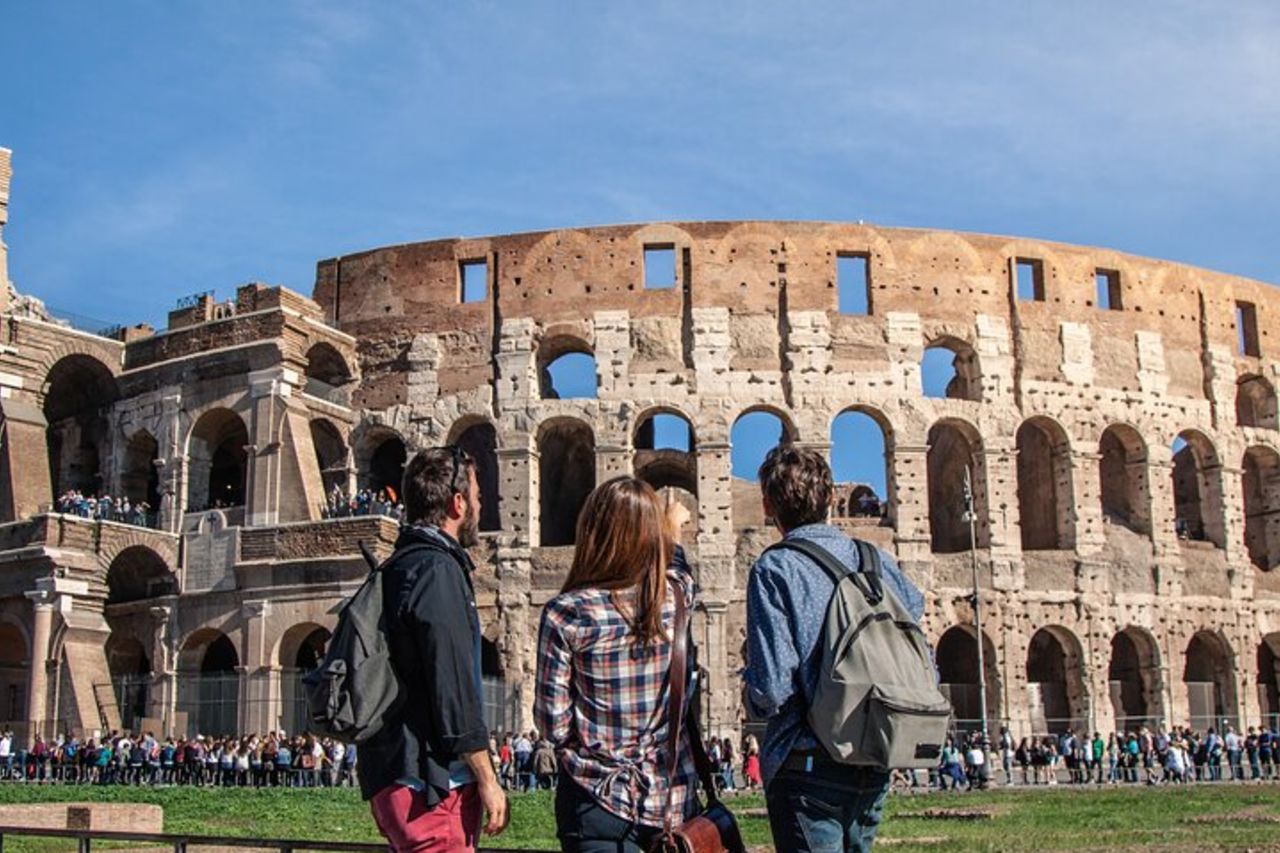 Tour per piccoli gruppi al Colosseo, Foro e Palatino in inglese