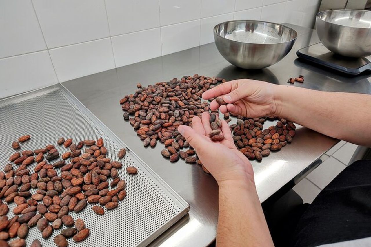 Cioccolatiere per un giorno a Modica: cioccolato grezzo BeanToBar — 4