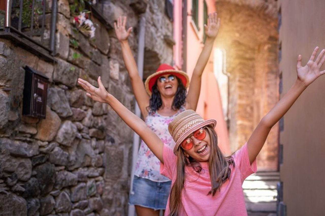 Tour privato a piedi di Natale nei borghi delle Cinque Terre