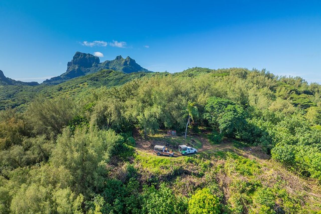 Tour safari dell'isola in 4X4 di mezza giornata a Bora Bora