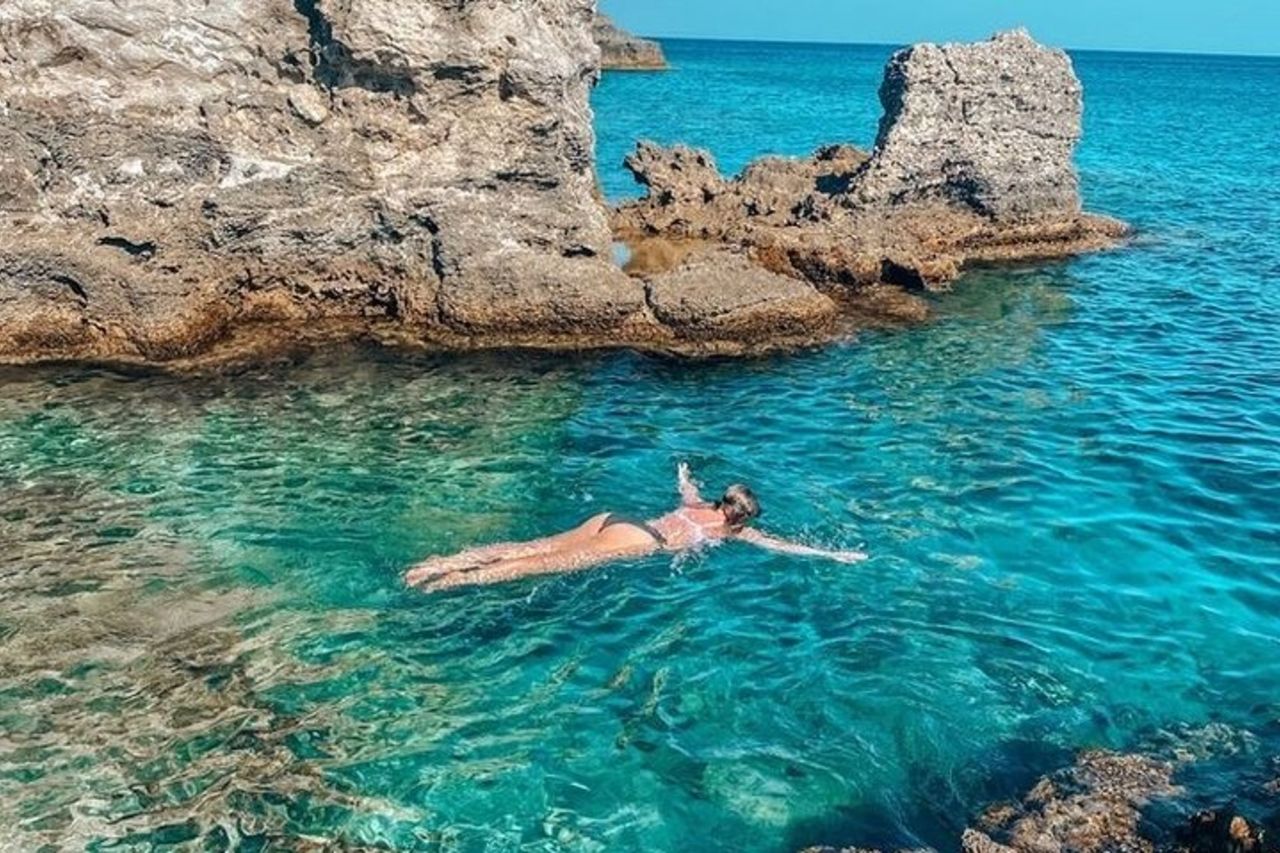 Crociera dalla baia di Rodi alla baia con buffet greco con vino incluso — 3