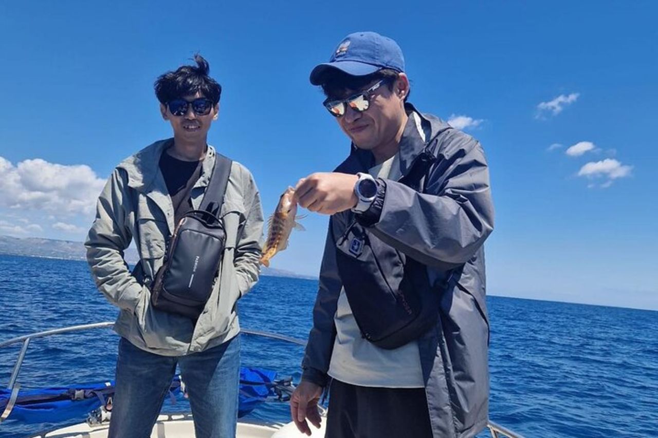 Escursione di pesca nel golfo di Noto per principianti