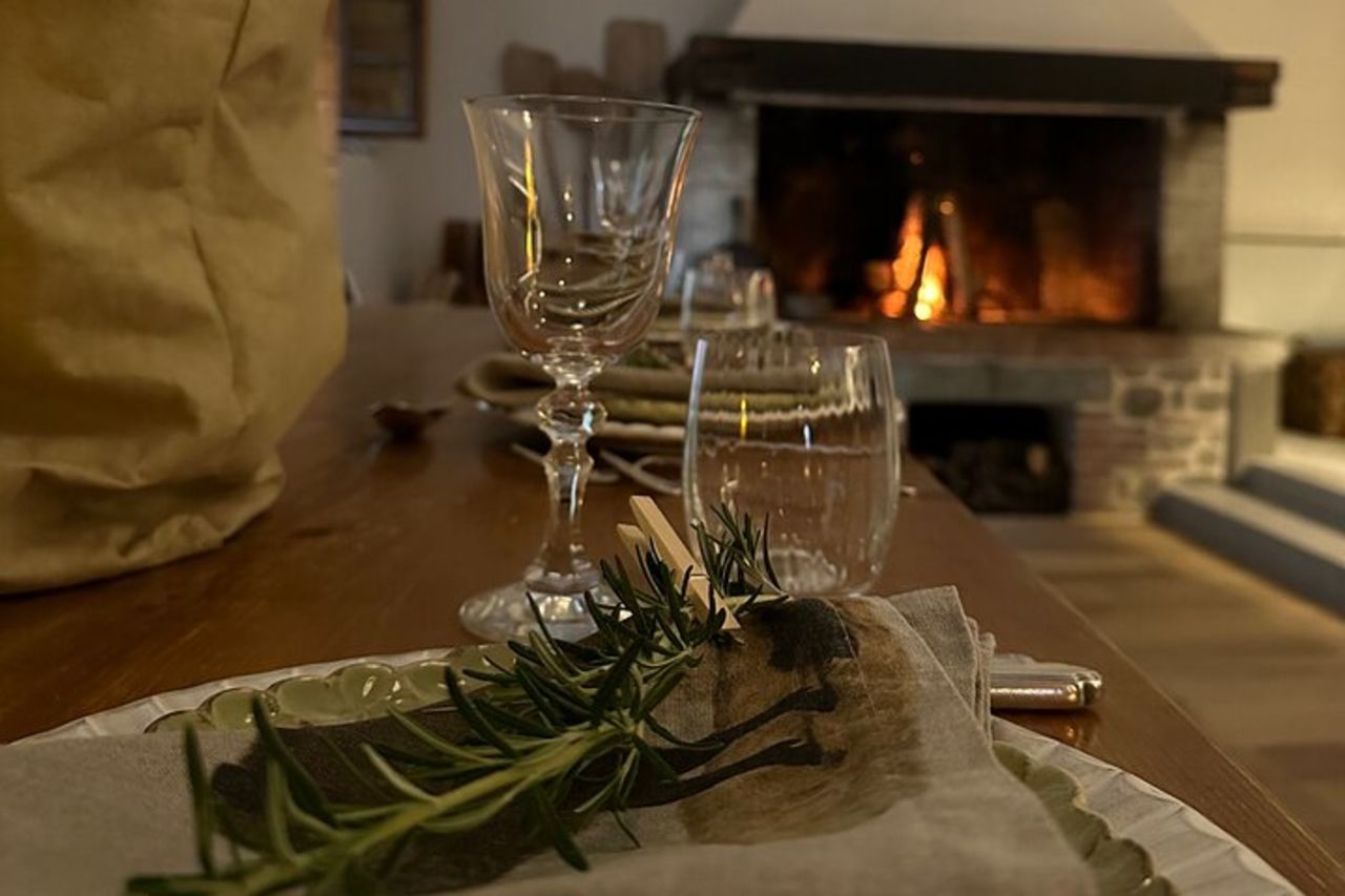 Lezioni di cucina extra vergine / Ubicazione del mulino in campagna