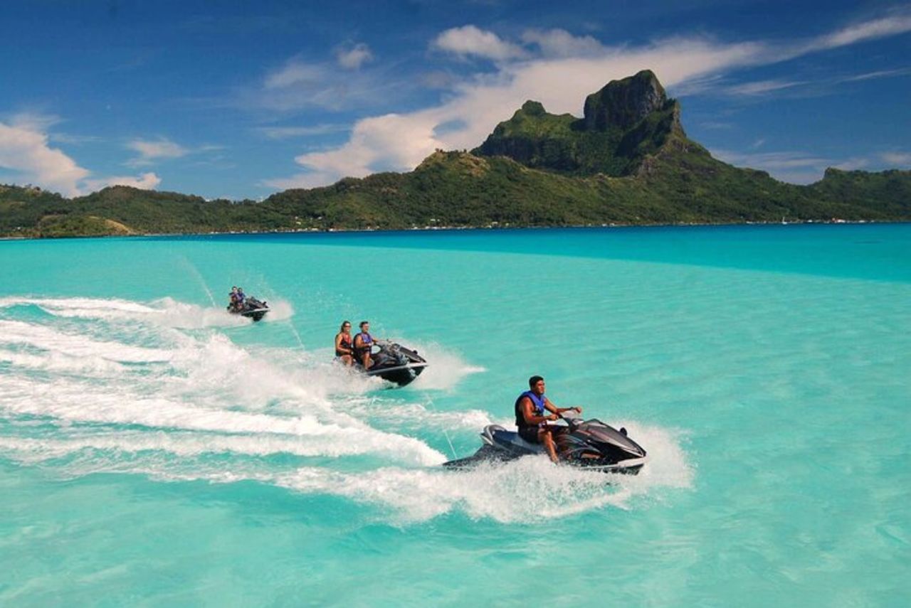 Tour di Bora Bora in moto d'acqua — 5