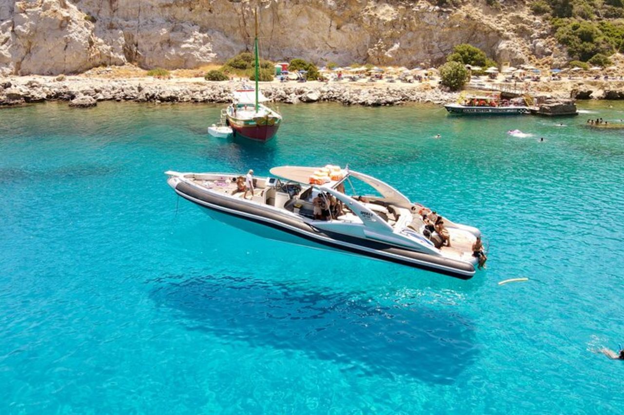 Tour della spiaggia di 4 ore con pasto e bevande illimitate a Rodi — 9
