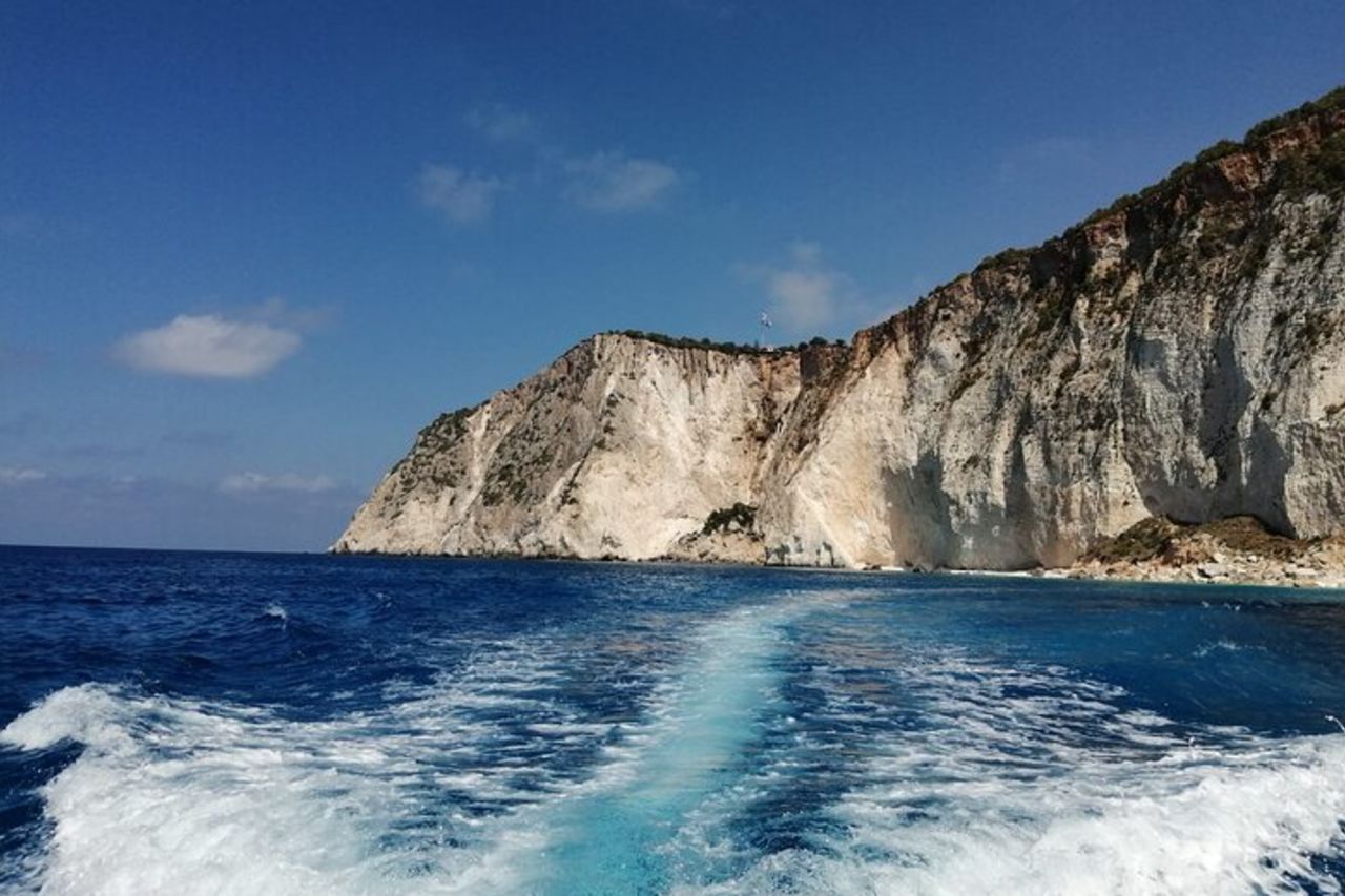 Tour in barca a Zante verso Keri Mizithres e Marathonisi — 5