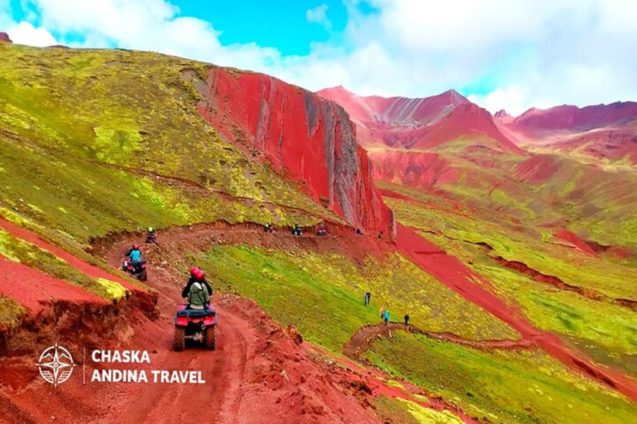 ATV nella Montaña de Colores e nella Valle Rossa