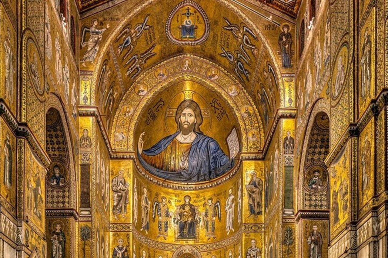 Tour UNICO di un'intera giornata a Cefalù e Monreale da Palermo