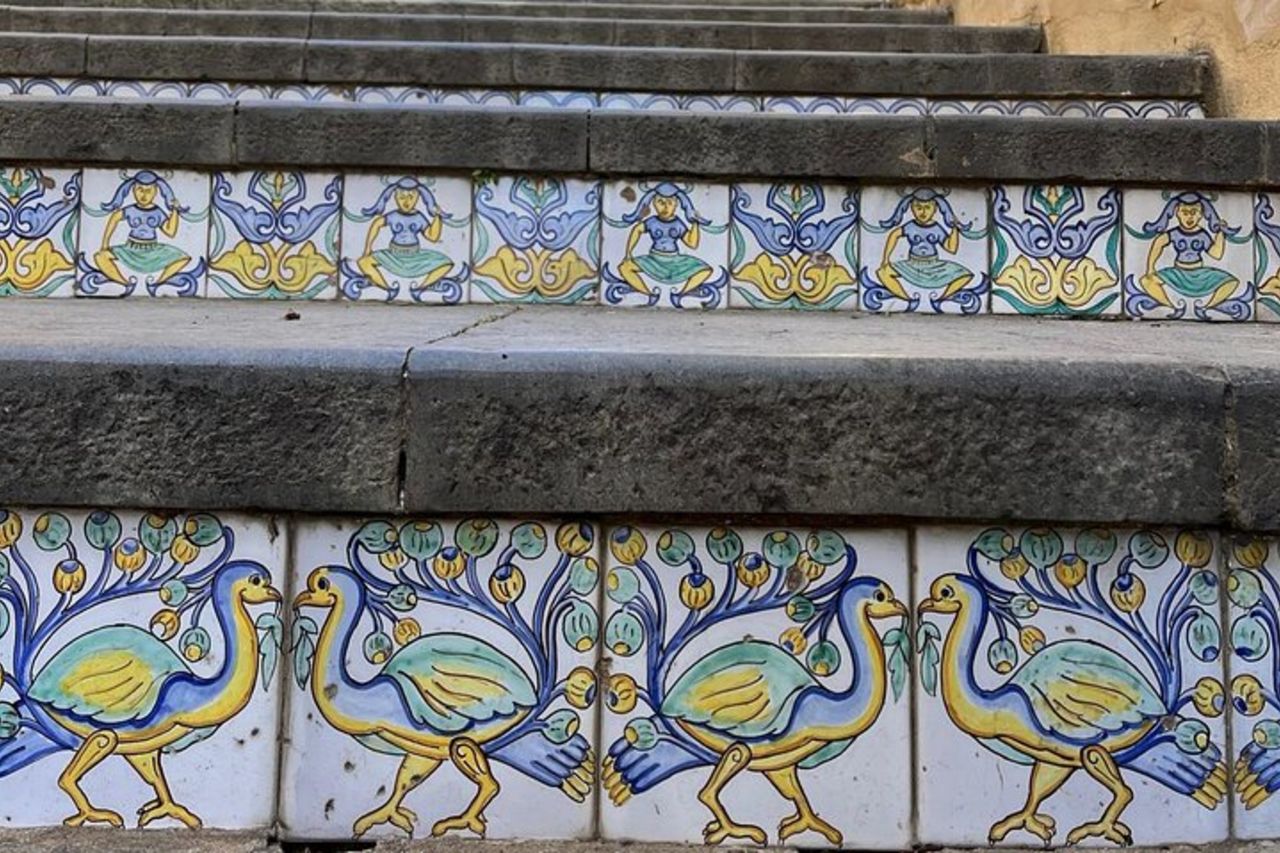 Da Catania: tour a Caltagirone e Piazza Armerina con pranzo