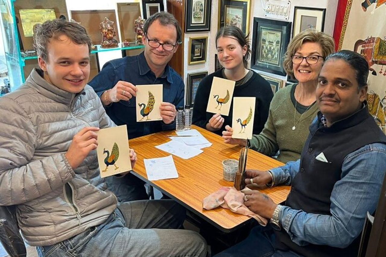 Lezione di pittura tradizionale in miniatura presso Pacific Art — 2