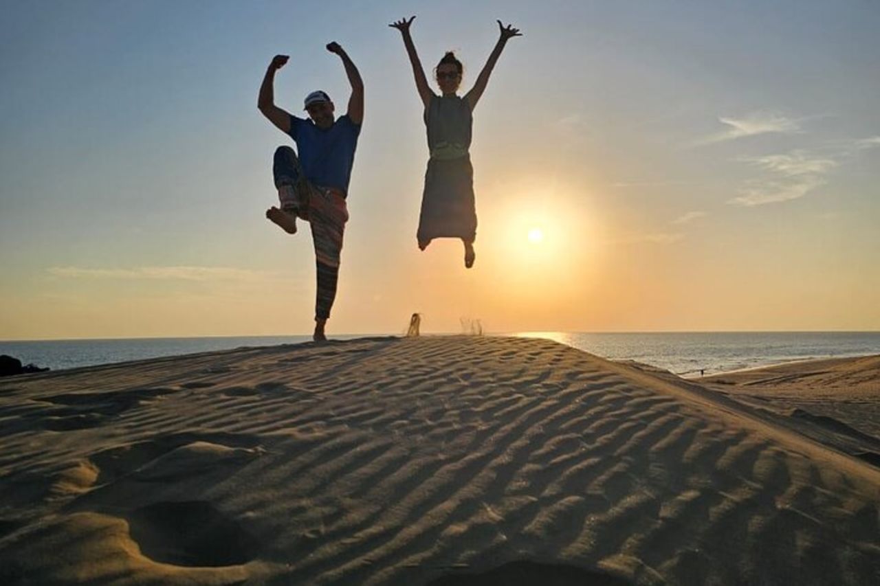 Safari di montagna di East Salalah, Wadi Darbat, spiaggia, cammelli, dune — 7