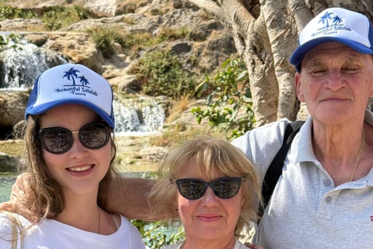 Safari di montagna di East Salalah, Wadi Darbat, spiaggia, cammelli, dune — 4