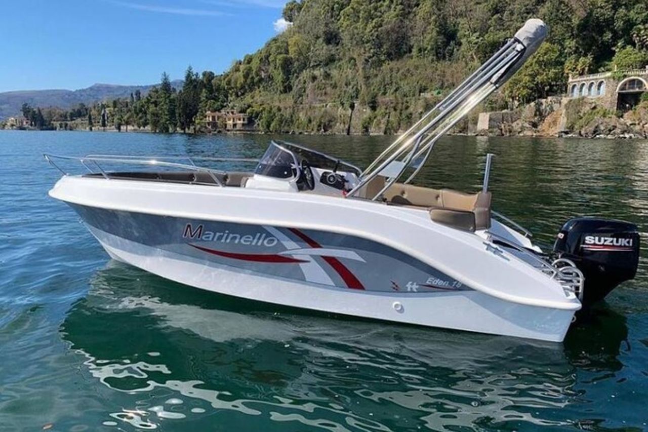 Lago di Como : Noleggio barca senza brevetto da 1H a 6H