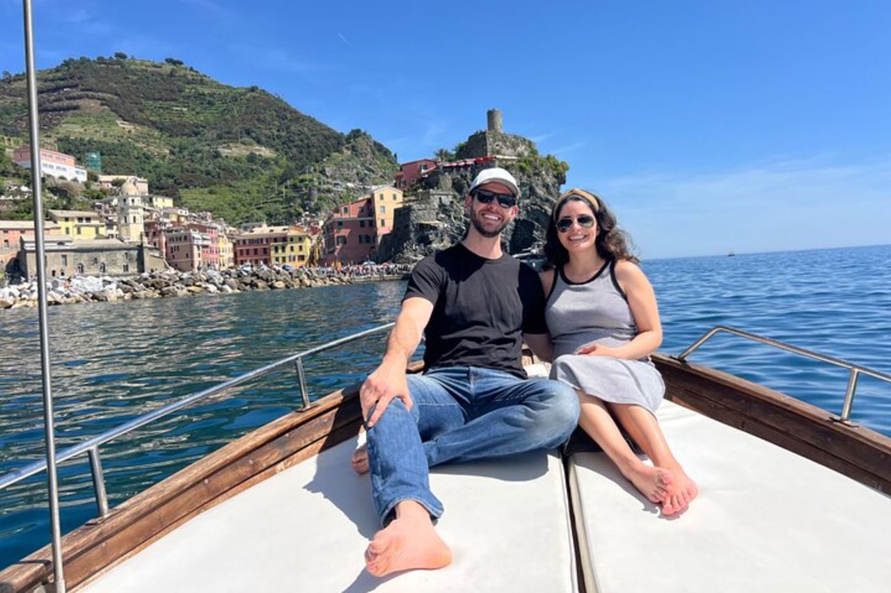 Tour in barca delle Cinque Terre con sosta alla Riserva Marina di 30 minuti — 4