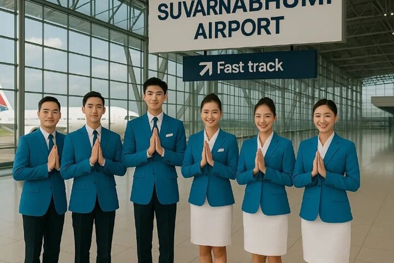 Accesso prioritario rapido all'aeroporto di Bangkok con guida — 9