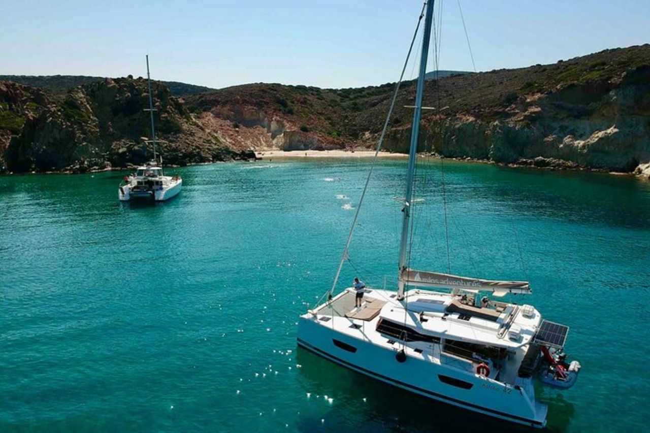 Crociera mattutina di mezza giornata in catamarano: Kleftiko