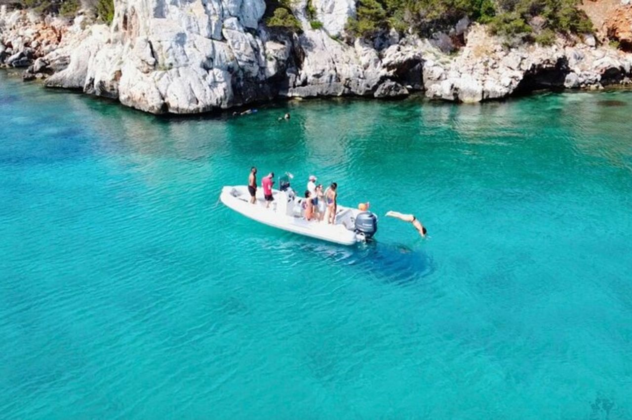 Alghero : tour in gommone per lo snorkeling a Porto Conte e Capo Caccia
