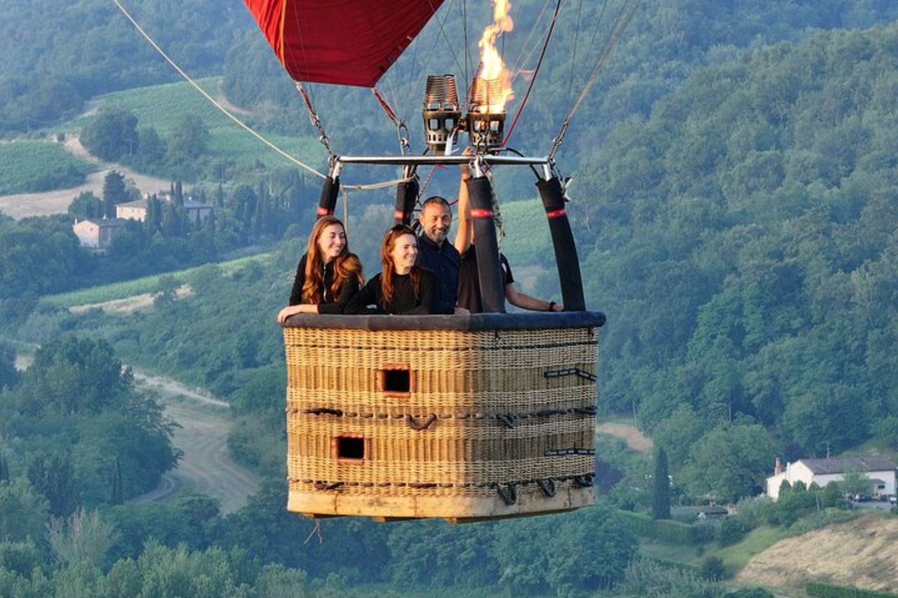 Volo in mongolfiera sulla Toscana da Siena — 5