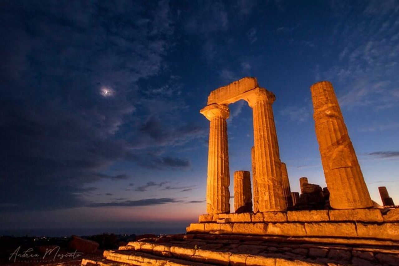 Tour della Valle dei Templi sotto le stelle con ticket incluso