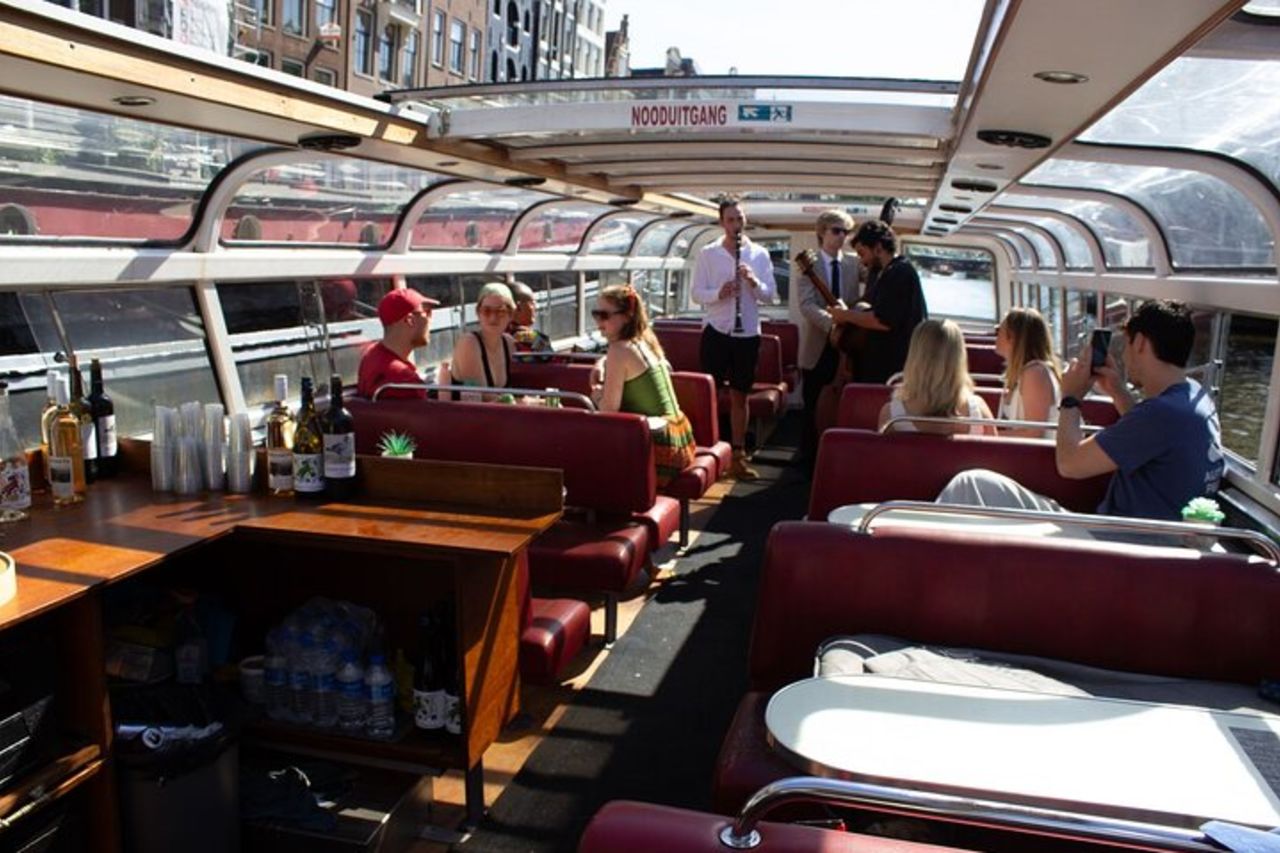 Crociera sul canale jazz di Amsterdam con musica dal vivo — 7