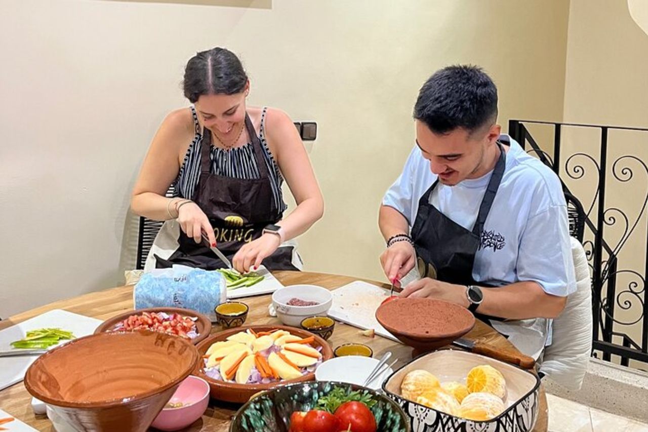 Marrakech - Corso di cucina con uno chef locale in una casa di Marrakech — 4