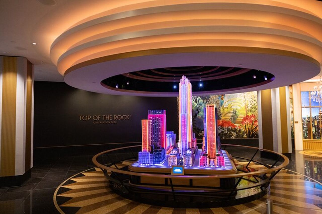 Biglietto per il ponte di osservazione Top of the Rock di New York