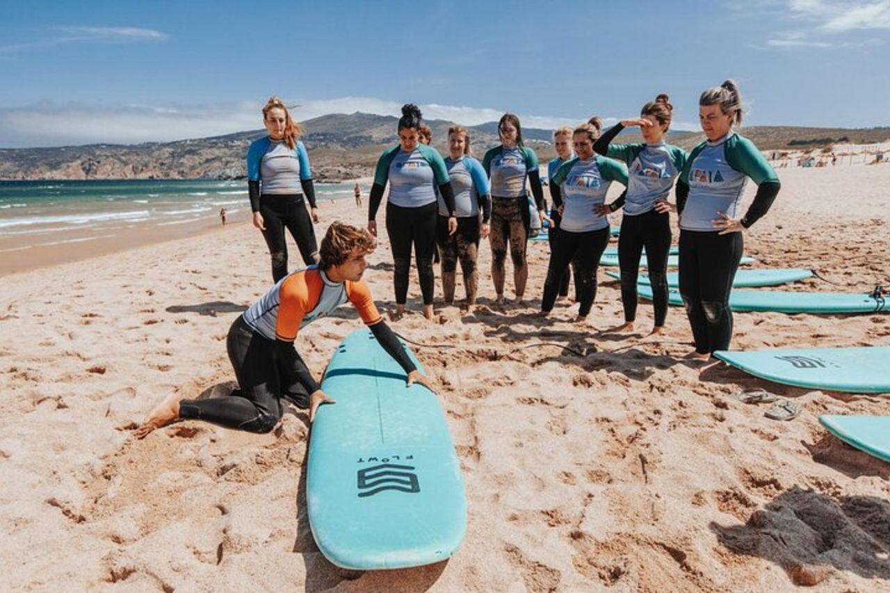 Lezione di surf sulla costa di Lisbona — 2