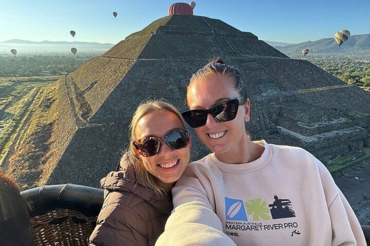 Volo in mongolfiera / Colazione in grotta / Prelievo a Città del Messico / Piramidi — 9