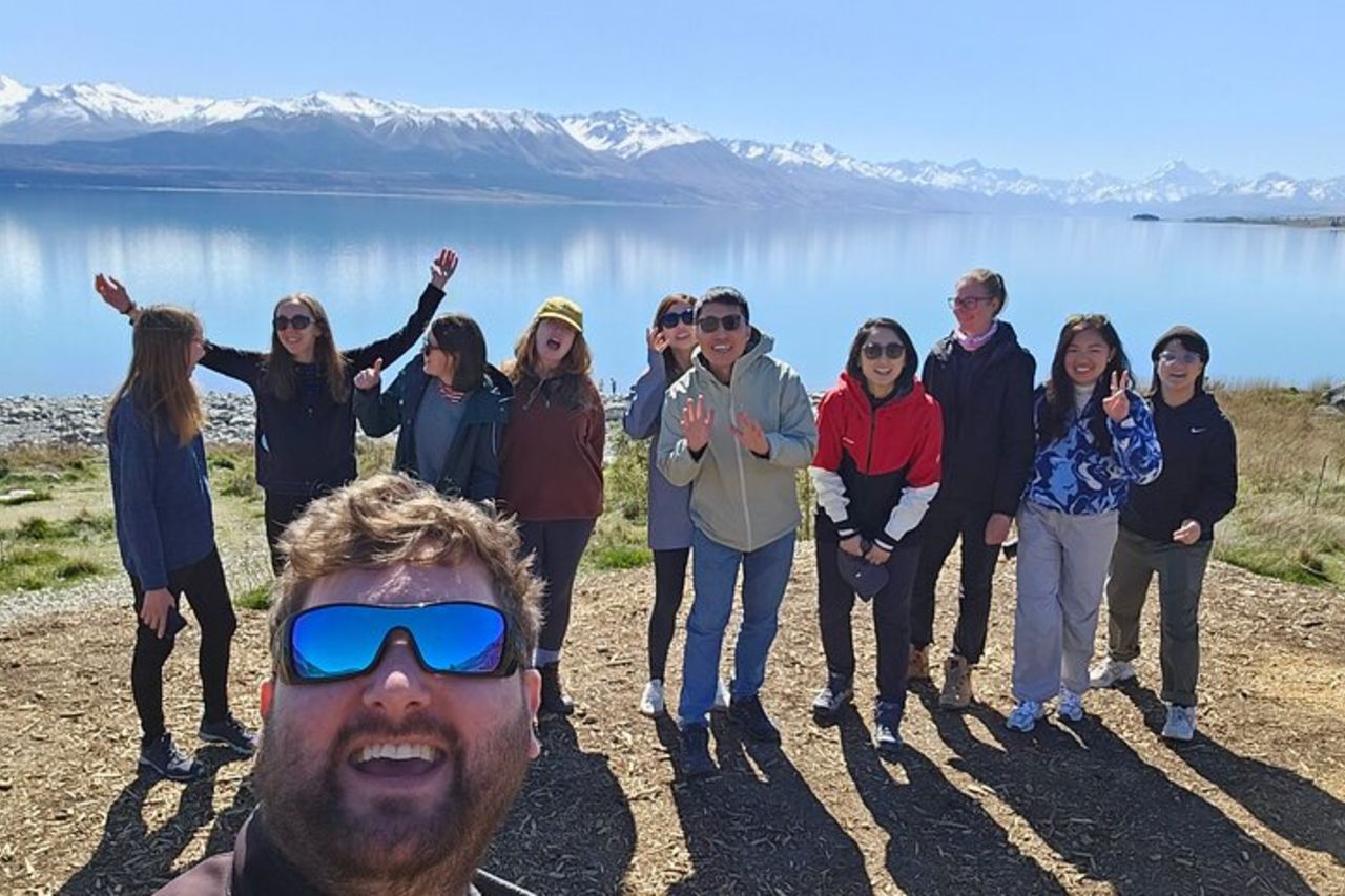 Tour di un giorno del Monte Cook e del Lago Tekapo da Christchurch con pranzo — 4