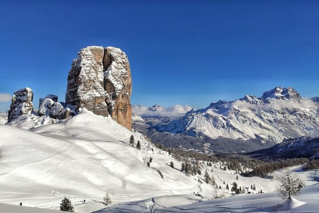 Escursione Guidata Privata sulla neve a Cortina — 5
