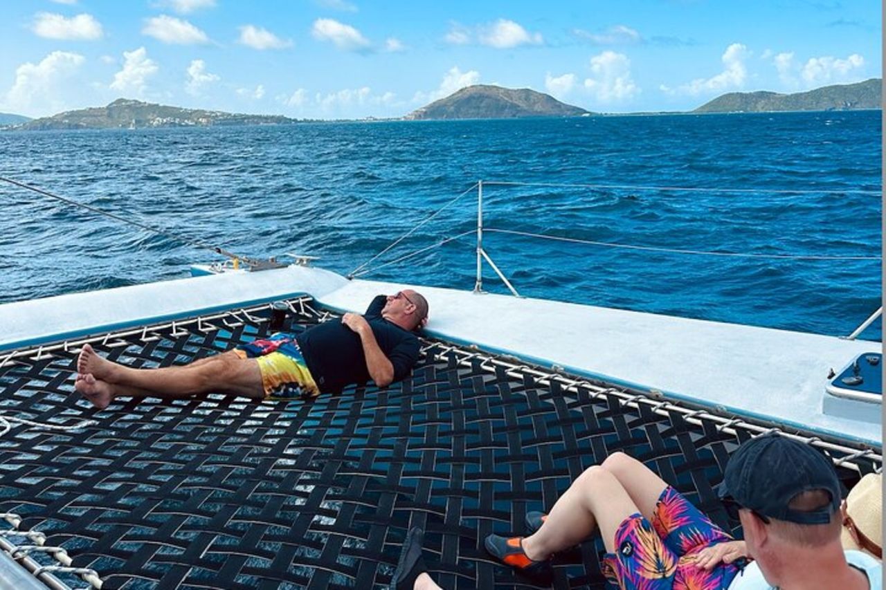 Due isole, un paradiso: catamarano di un giorno intero da Port Zante — 6