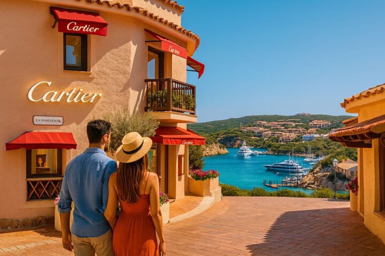 Olbia: Tour Costa Smeralda e Porto Cervo + pickup incluso