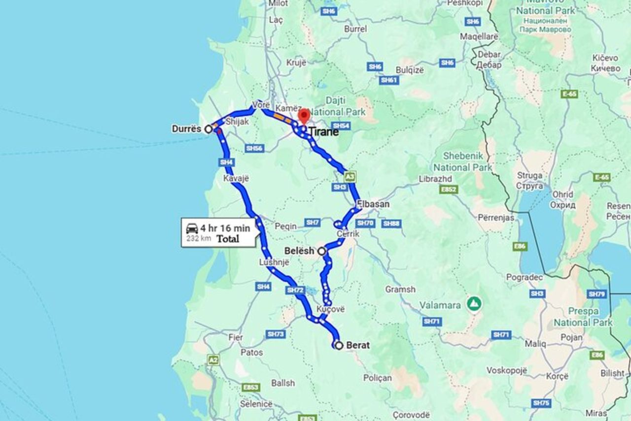 Berat Unesco-Durazzo e Lago Belsh, tour di un giorno da Tirana — 3