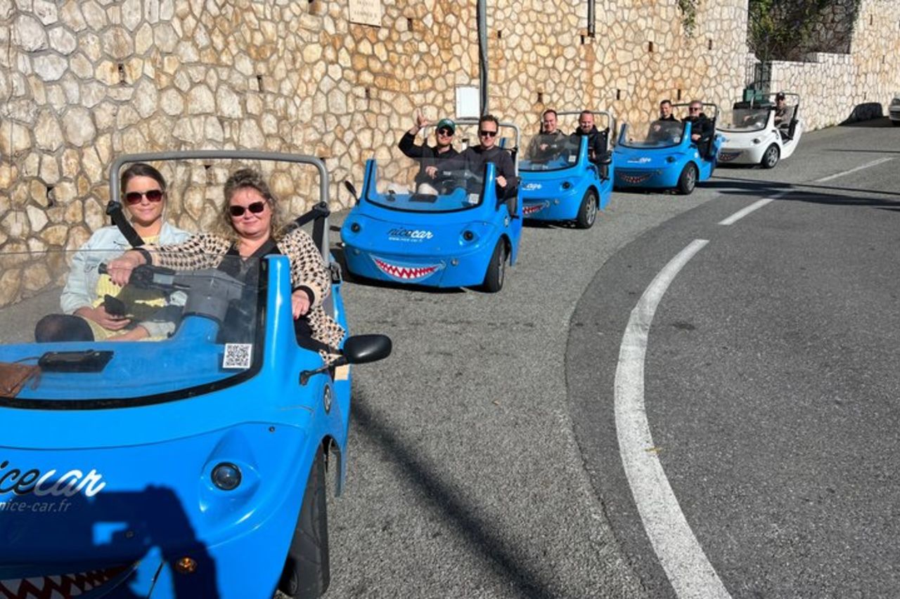 Tour delle città famose della Costa Azzurra Scoot Coupe da Nizza — 8