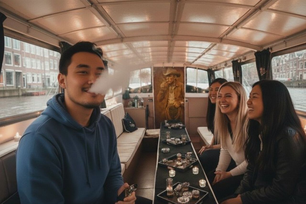 Amsterdam Tyson2.0 Crociera in Canna con opzione bevande e Guida locale — 2