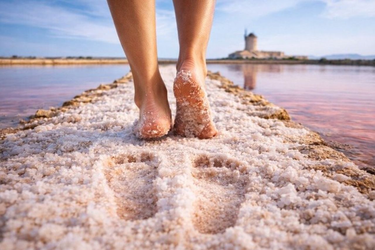 Percorso Benessere nelle Saline di Trapani con Mamma Caura — 2
