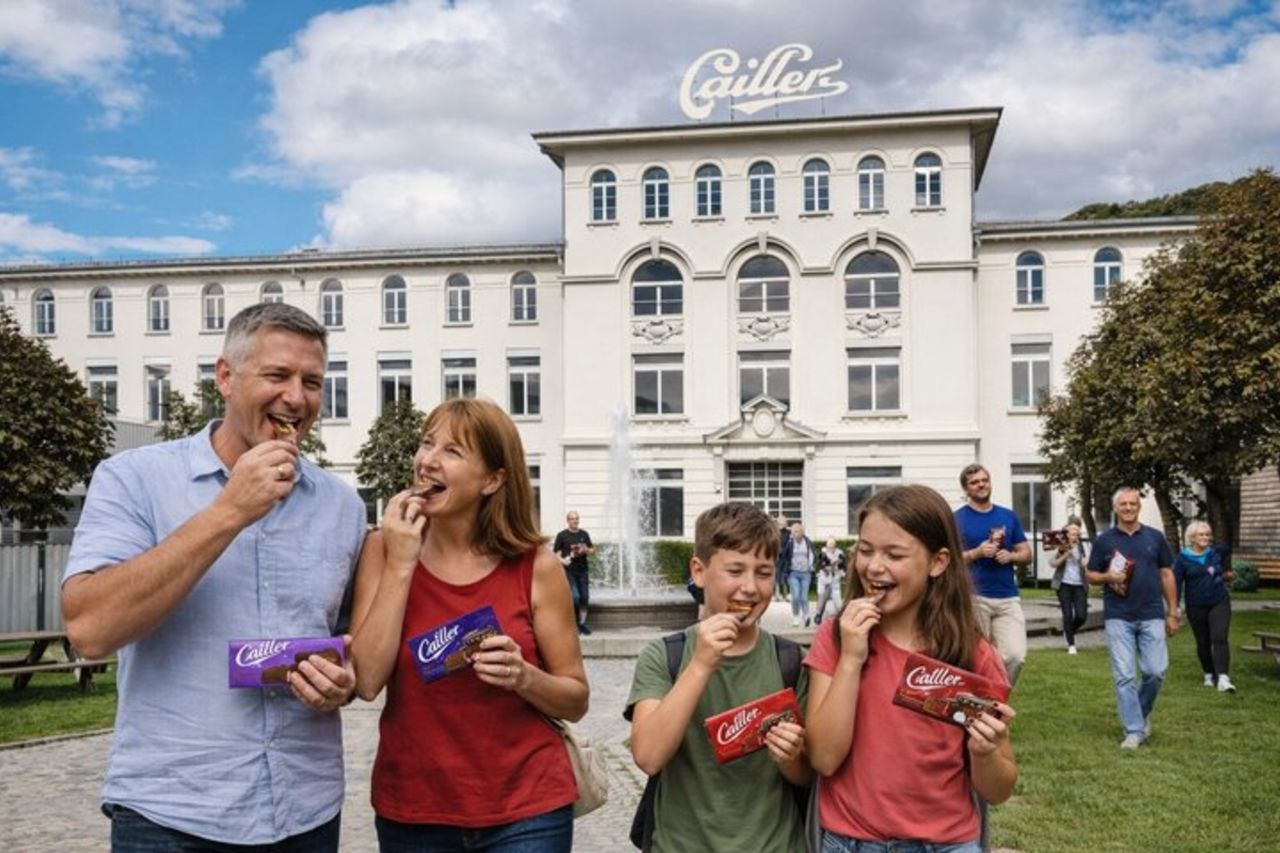 Tour del formaggio e del cioccolato Gruyères da Ginevra con ospite locale — 9