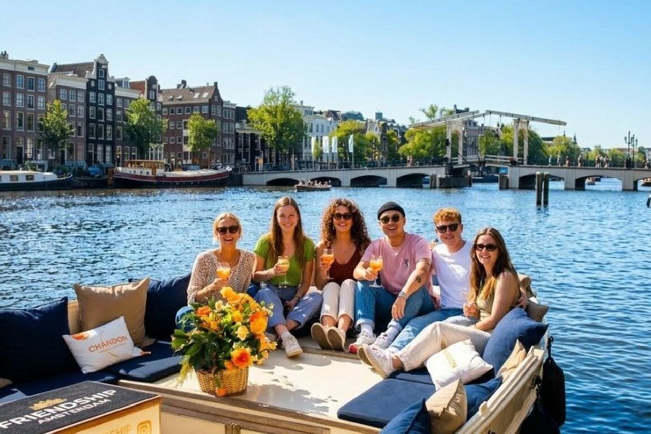 Amsterdam : crociera sul canale di lusso con cocktail e snack — 2