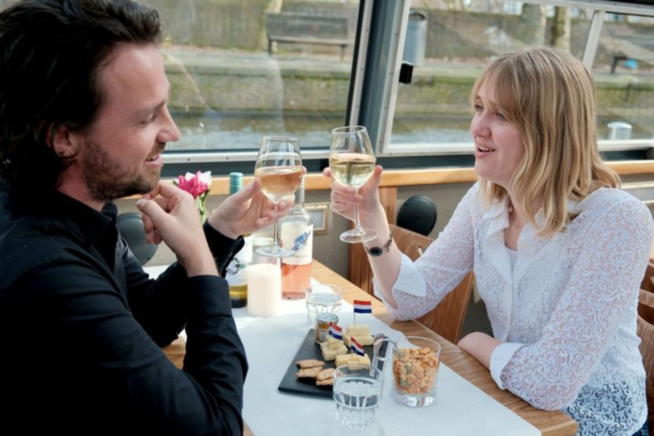 Crociera serale con vino e formaggio di Amsterdam — 3