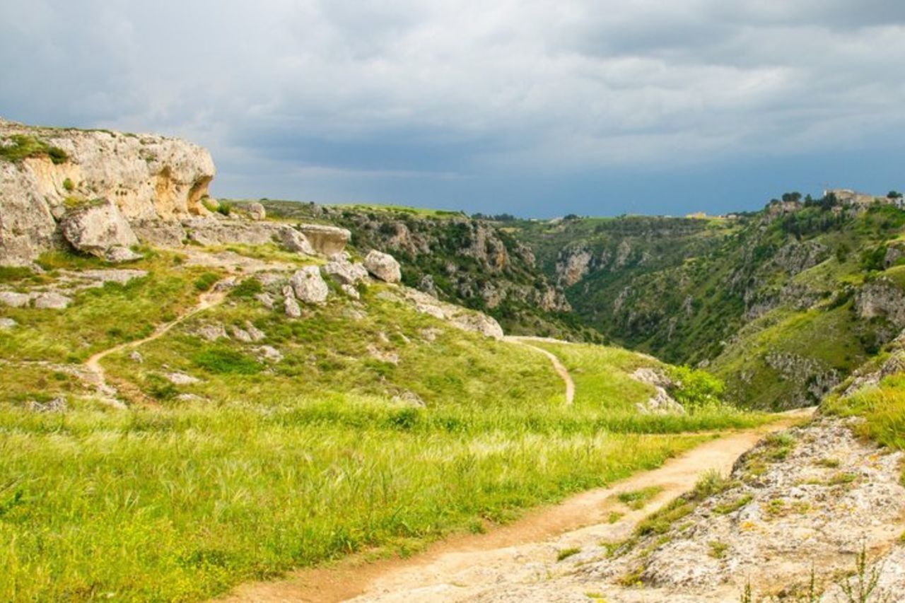 Tour del parco della Murgia e Sassi al Tramonto — 2