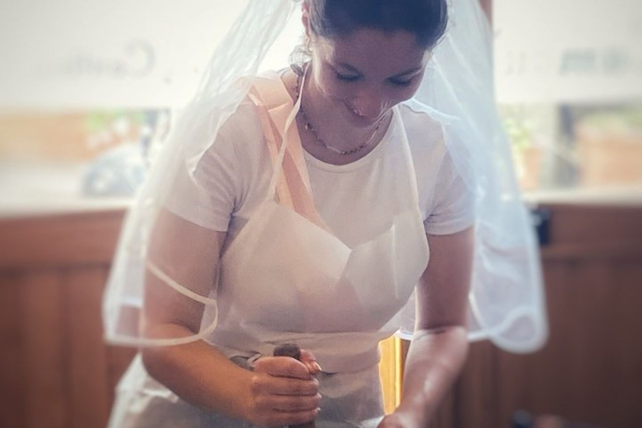 Mani in pasta Pesto e Trofie come a casa — 5