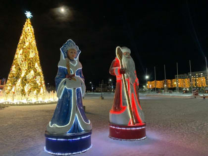 В Усинске, 24 декабря, состоится открытие городской елки и зимнего городка