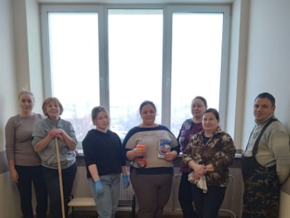 В новом лечебном корпусе проведена генеральная уборка