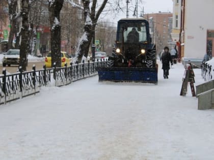 Столицу Коми накрыло снегом