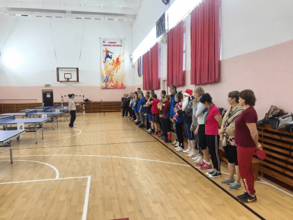В Эжвинском районе состоялись соревнования по настольному теннису «Рождественские игры» 